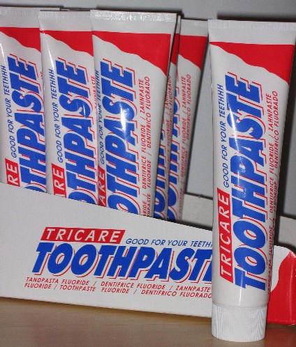 Tricare Toothpaste