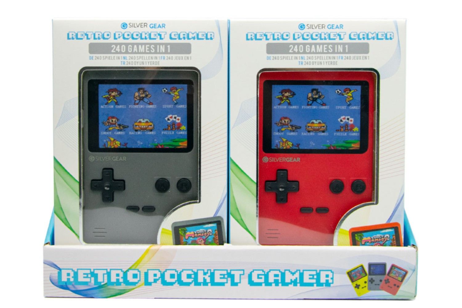 Retro pocket gamer display