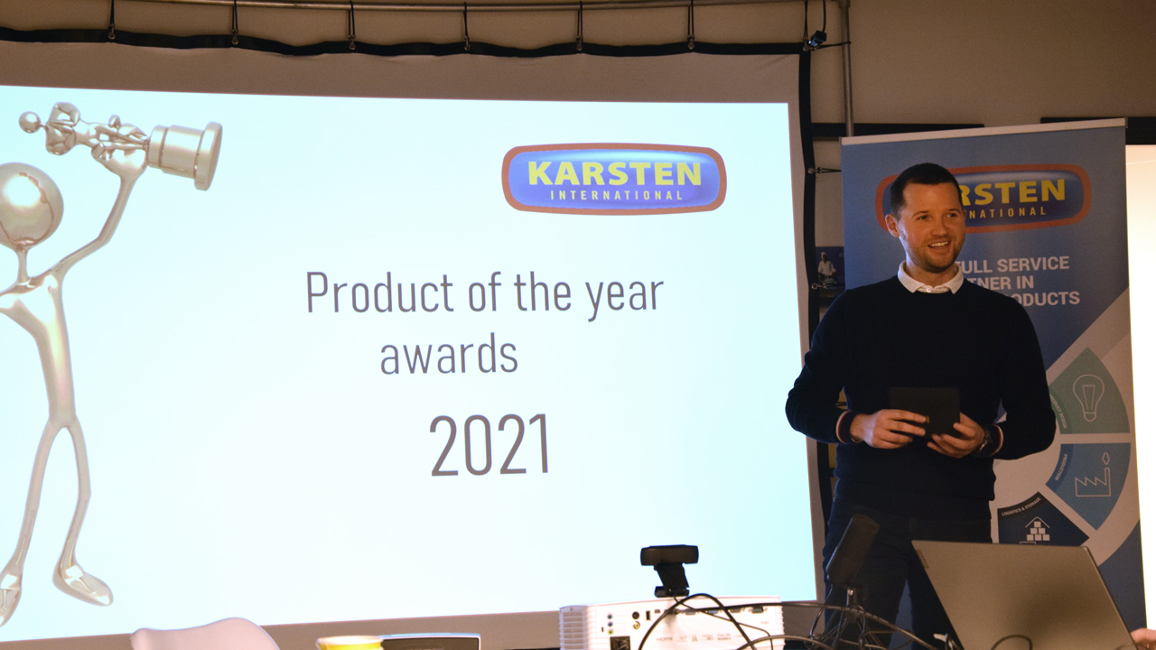 Karsten International announcement Product of the Year Awards